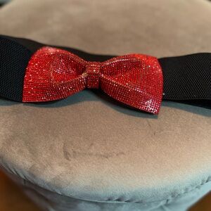 Red Bow Belt